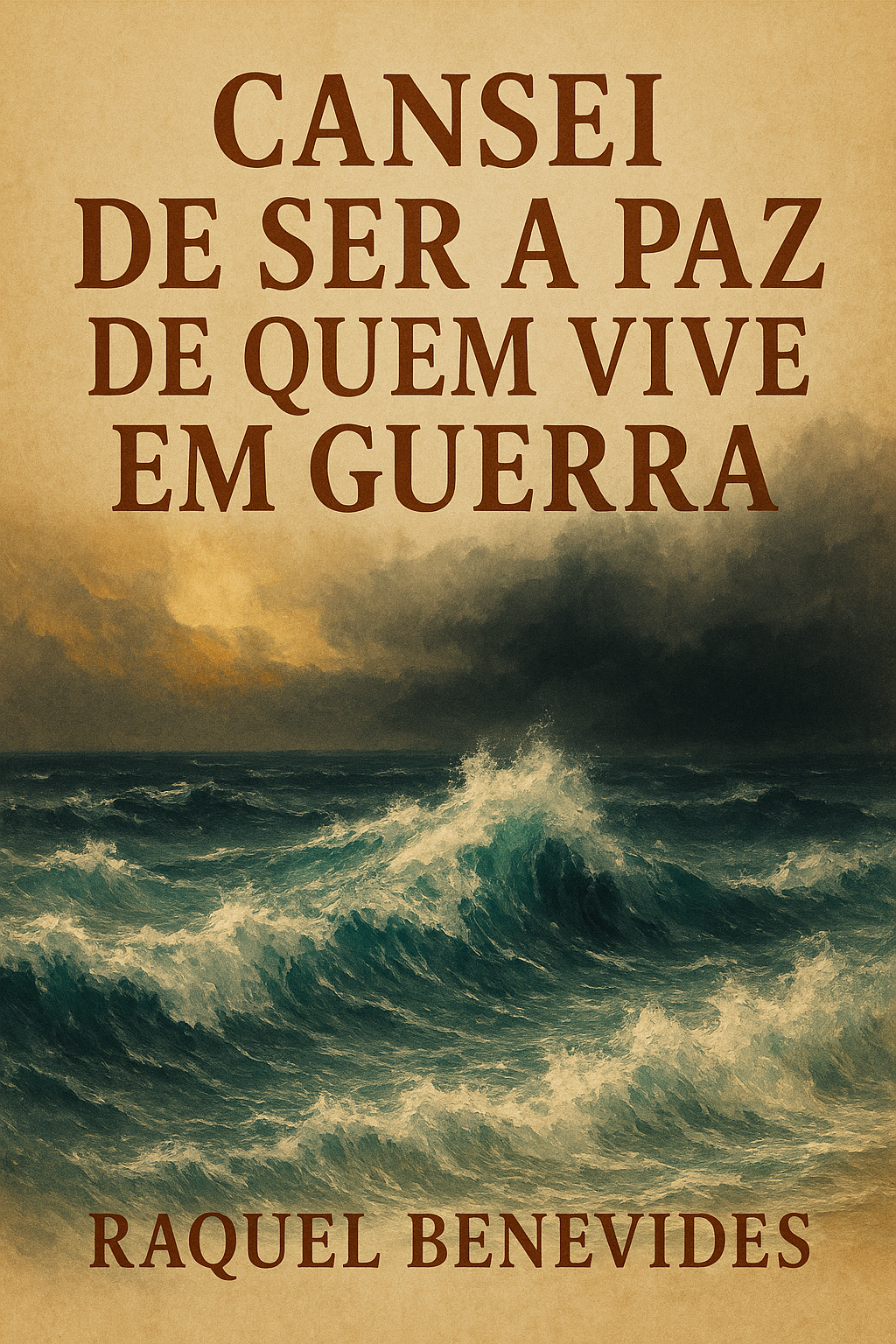Capa do livro Cansei de ser a paz